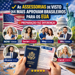 Imagem da notícia As Assessorias de Visto que Mais Aprovam Brasileiros para os EUA